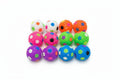 LED Spiky Flashing Soccer Balls – Individual | Assorted Neon Colors