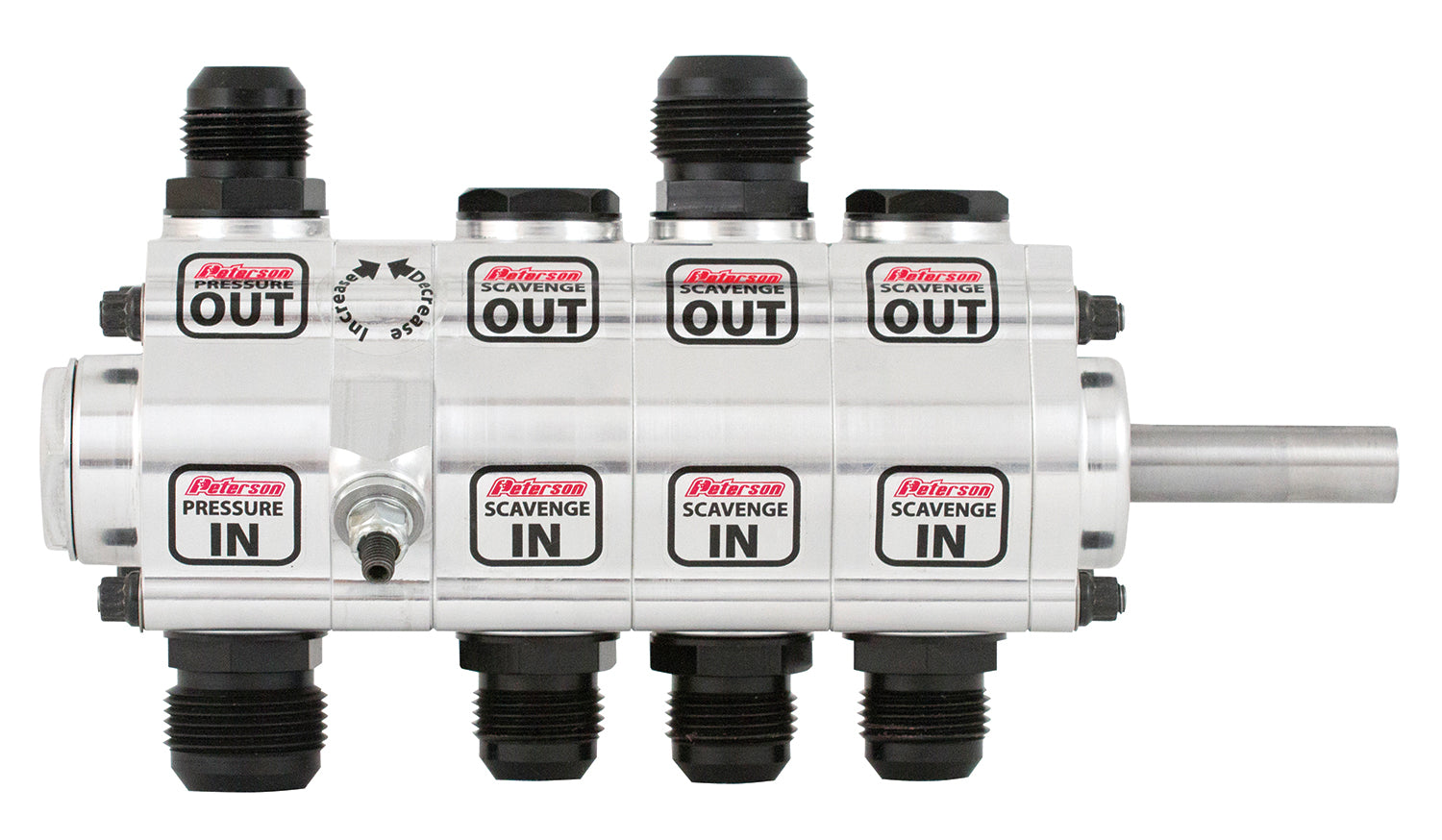 Left Side Dry Sump Oil Pump 4 Stage 1.4 Pressure And 1.4 Scavenge Stages - PhishStones Products