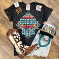Leopard You & Me Fishing In The Dark |Boot Scootin’ Graphic T-Shirt