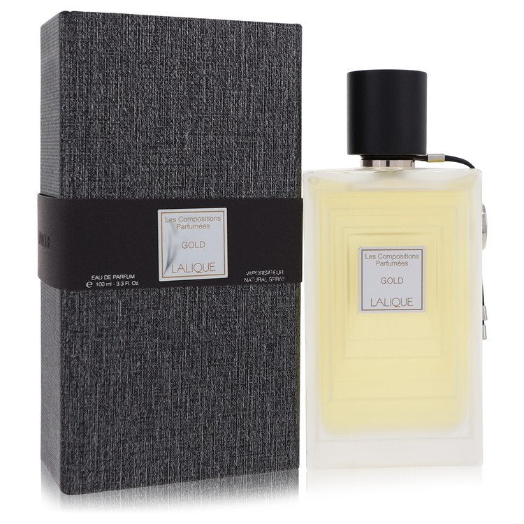 Les Compositions Parfumees Gold by Lalique Eau De Parfum Spray 3.3 oz for Women - PhishStones Products