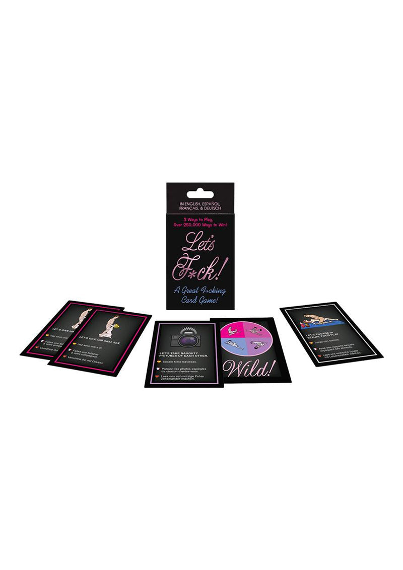 Let's F*ck! Sex Position Card Game - PhishStones Products