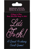 Let's F*ck! Sex Position Card Game - PhishStones Products