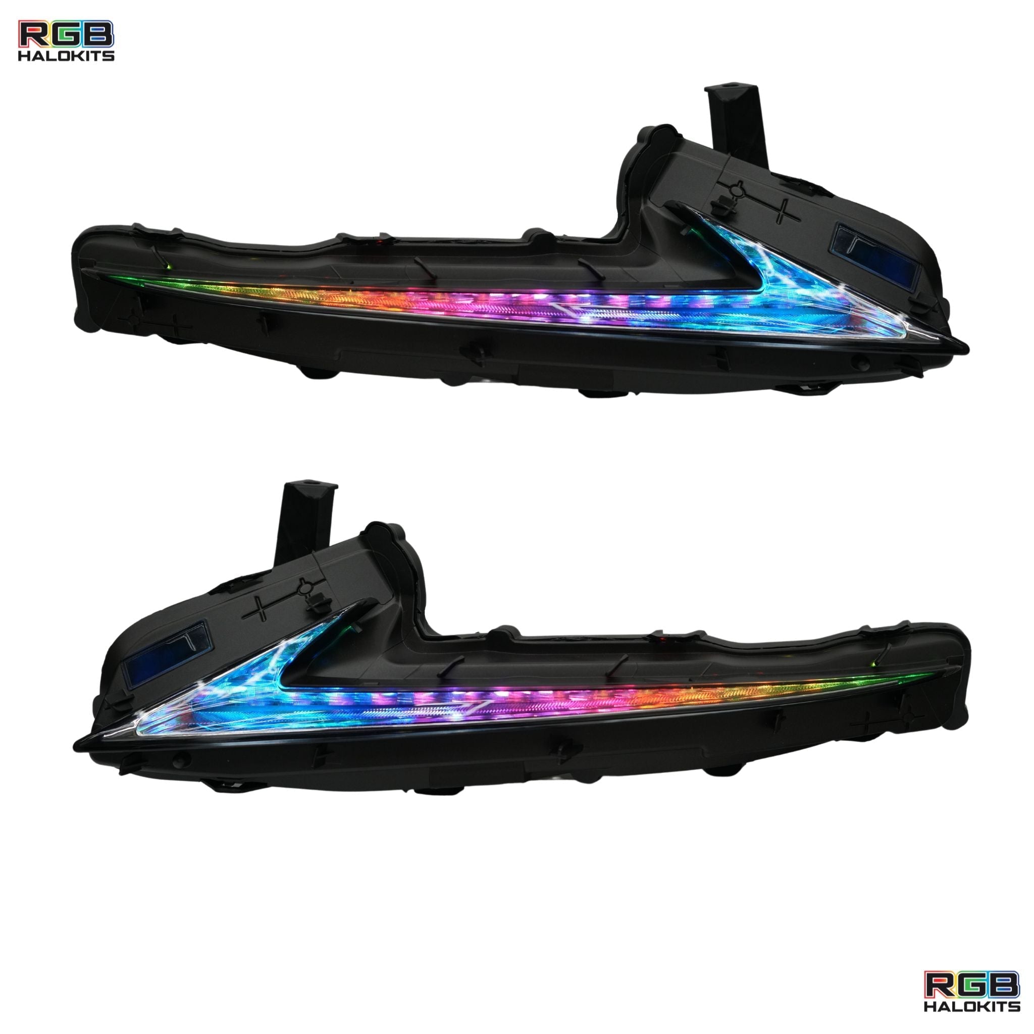 Lexus RC Multicolor Flow Series DRL Boards (2015 - 2018) - PhishStones Products