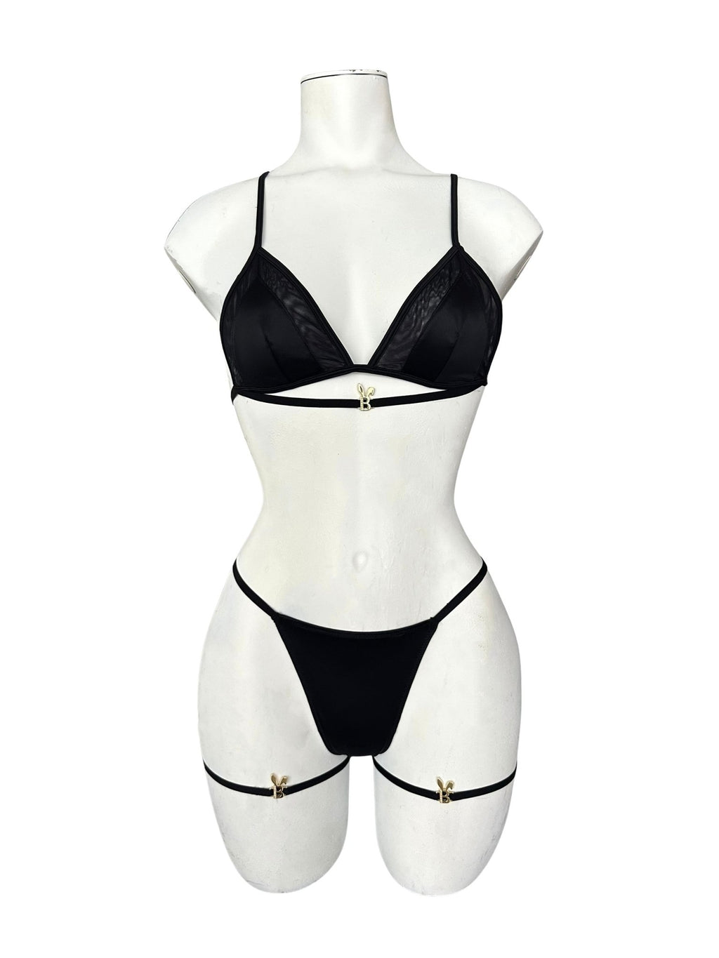LINGERIE SET IN BLACK - PhishStones Products