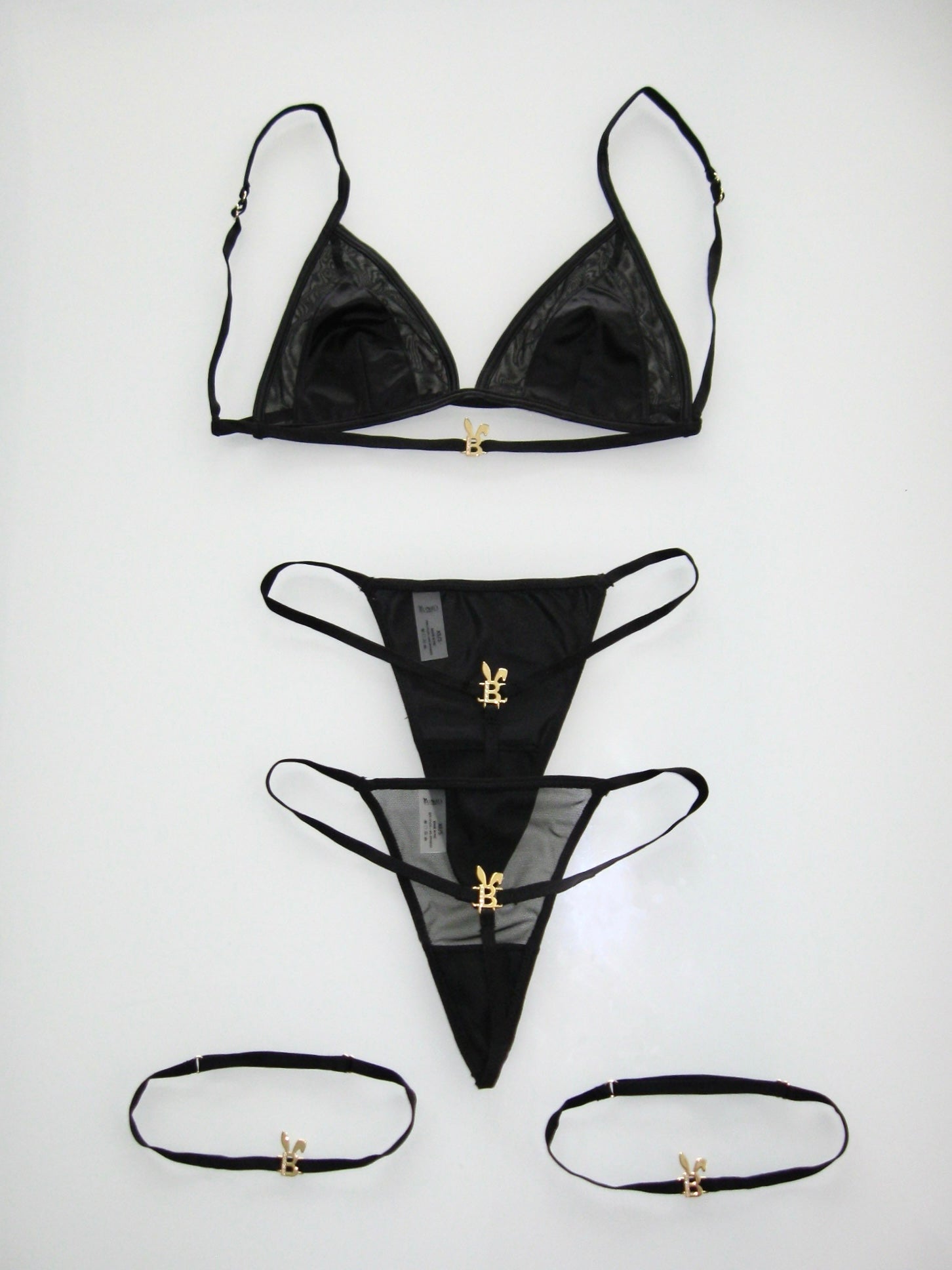 LINGERIE SET IN BLACK - PhishStones Products