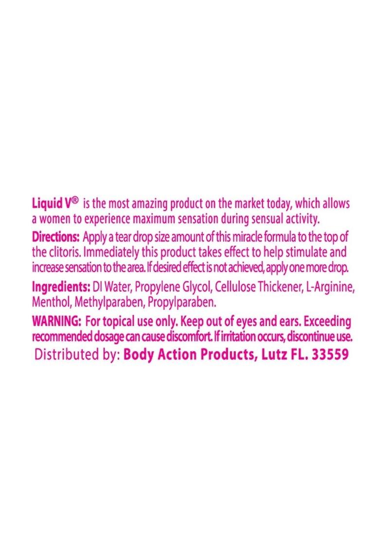 Liquid V Stimulating Gel For Women