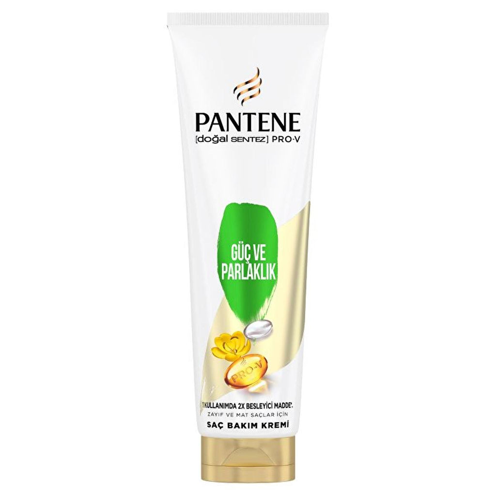 Pantene Doğal Sentez Hair Care Cream for Weak & Lifeless Hair - Nourishing, Strengthening & Shine - 9.30 fl oz