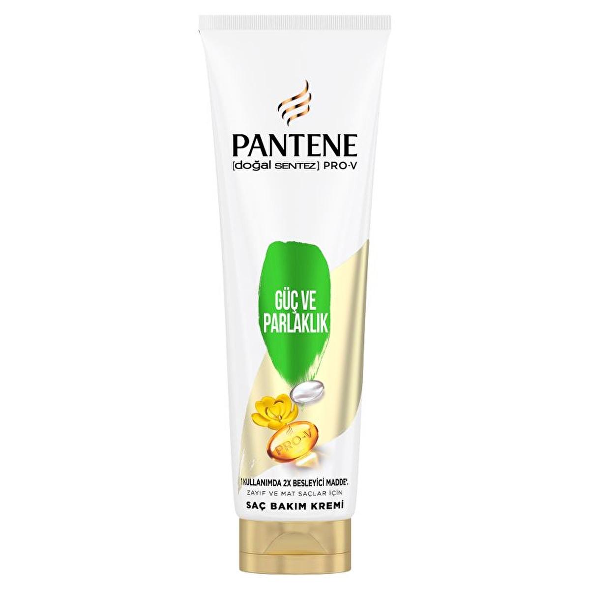Pantene Doğal Sentez Hair Care Cream for Weak & Lifeless Hair - Nourishing, Strengthening & Shine - 9.30 fl oz