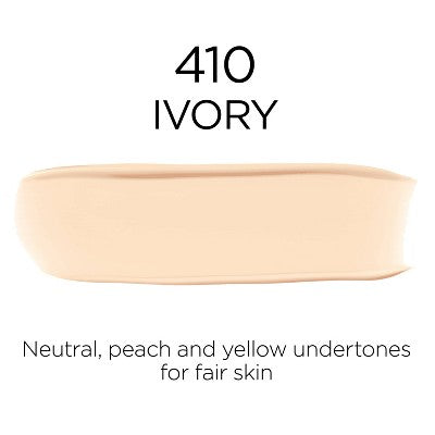 L'Oreal Paris Infallible 32HR Fresh Wear Foundation SPF 25 410 Ivory 1 fl oz - New - PhishStones Products