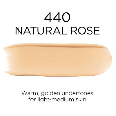 L'Oreal Paris Infallible 32HR Fresh Wear Foundation SPF 25 440 Natural Rose 1 fl oz - Missing Lid - PhishStones Products
