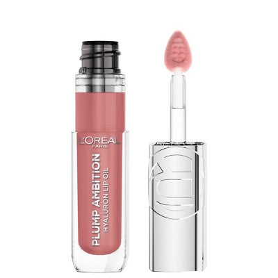 L'Oreal Paris Plump Ambition Hyaluron Lip Oil Plumping Lip Gloss Worth It 0.16 fl oz - New - PhishStones Products