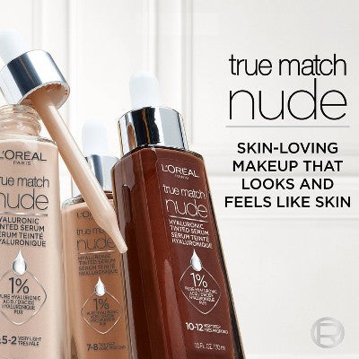 L'Oreal Paris True Match Hyaluronic Tinted Serum 2 - 3 Light 1 fl oz - Imperfect Container - PhishStones Products