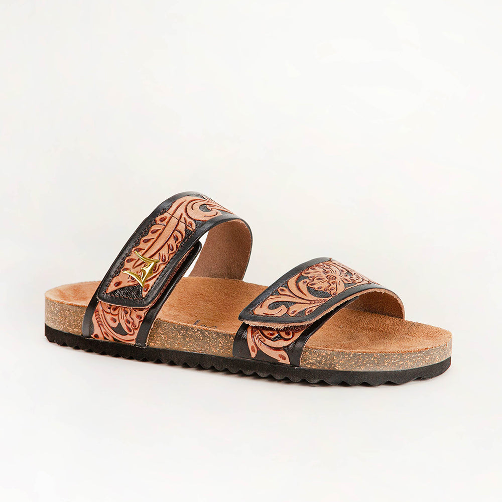 Loyal West Deen Canyon Sandals - Handtooled Leather - PhishStones Products