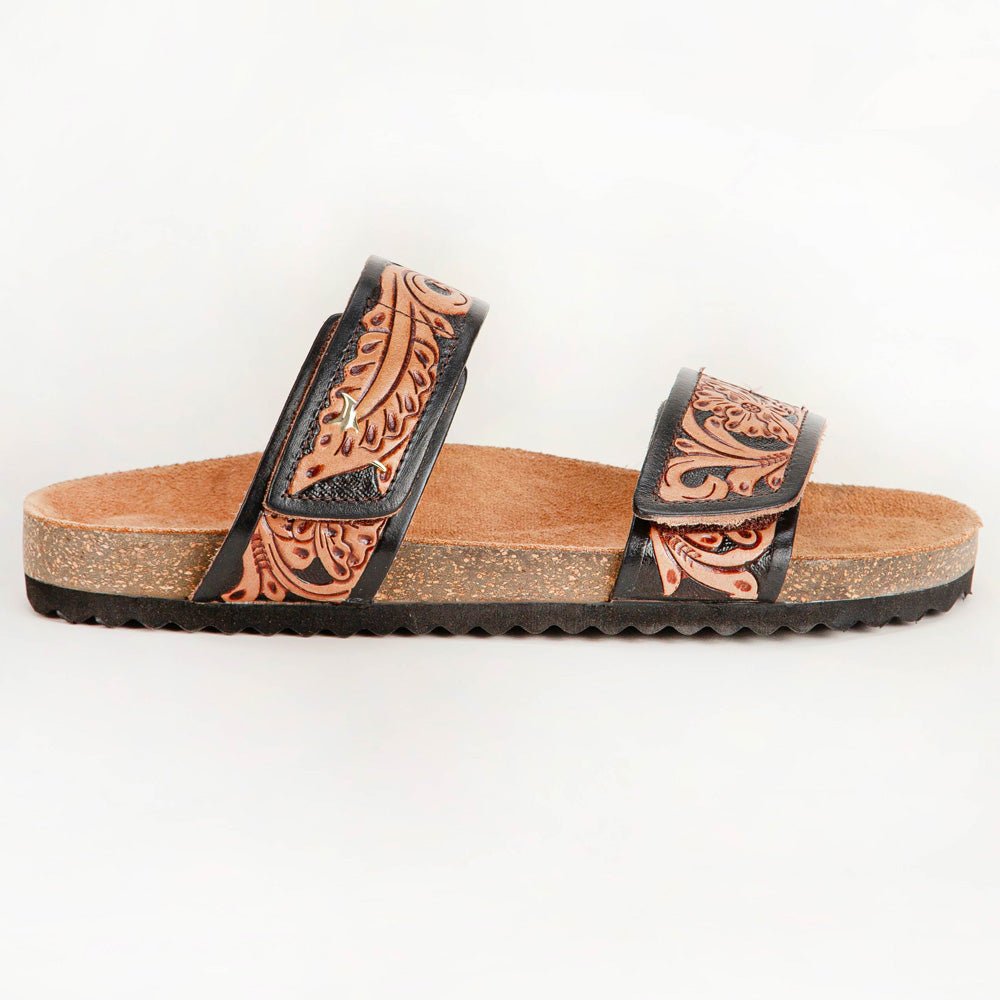 Loyal West Deen Canyon Sandals - Handtooled Leather - PhishStones Products