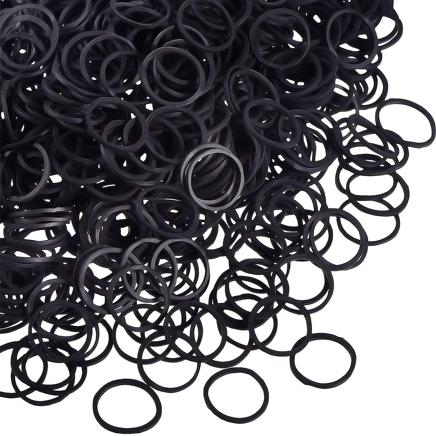 LQQKS PONYHOLDER BAND BLACK 500PC/PK - PhishStones Products