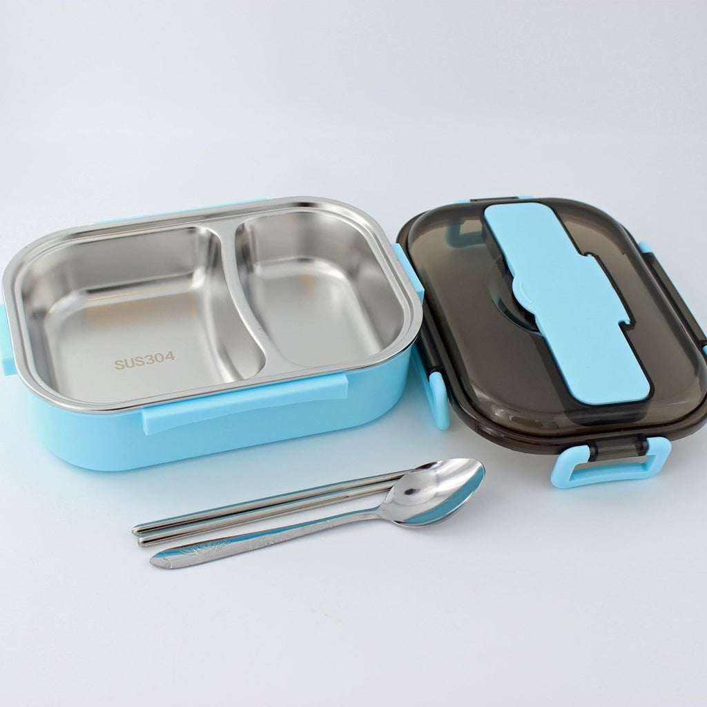 Bento Lunch Box – Includes Thermos Bag, Spoon & Chopsticks