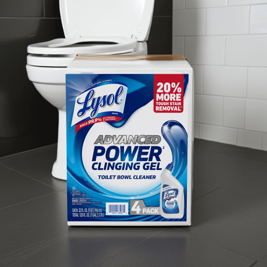 Lysol Advanced Toilet Bowl Gel Cleaner 32 fl. oz., 4 pk. - PhishStones Products