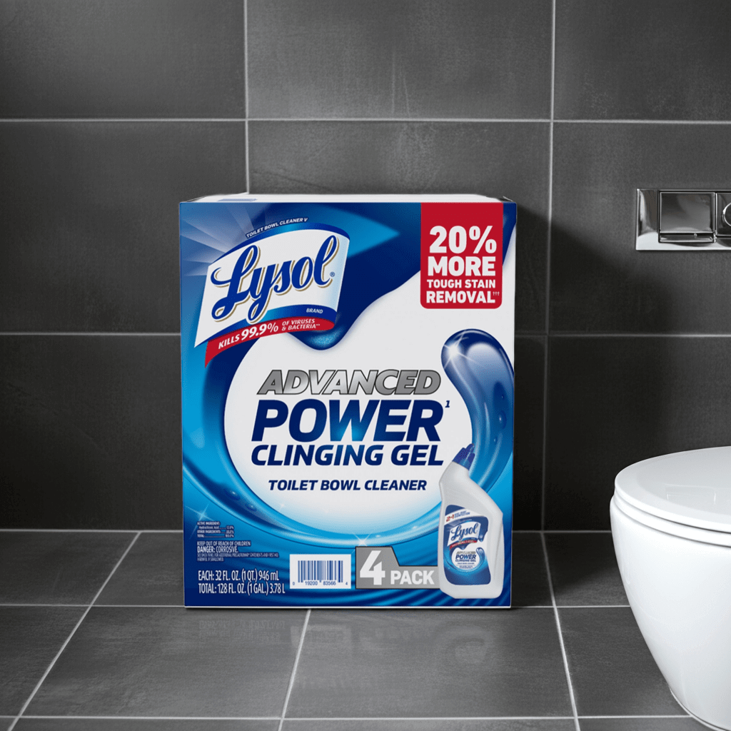 Lysol Advanced Toilet Bowl Gel Cleaner 32 fl. oz., 4 pk. - PhishStones Products