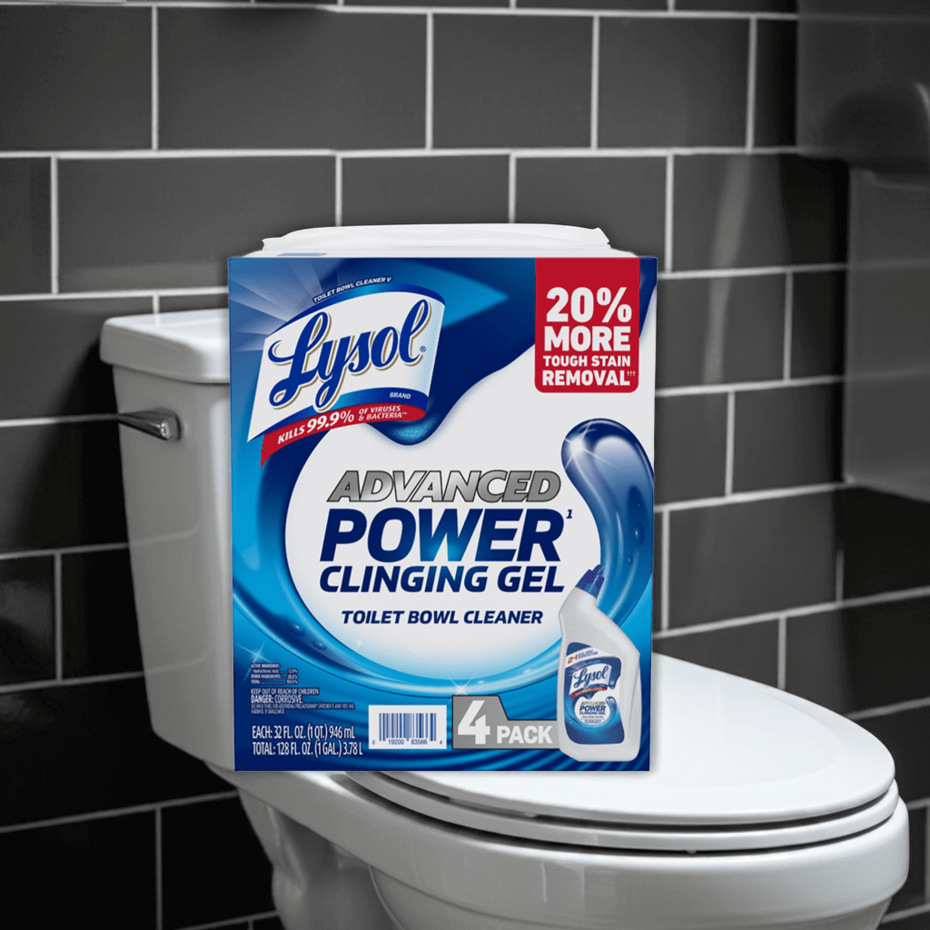 Lysol Advanced Toilet Bowl Gel Cleaner 32 fl. oz., 4 pk. - PhishStones Products