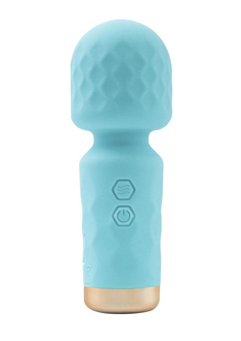 M'lady Rechargeable Silicone Mini Vibrating Wand