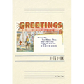 Vintage Lined Notebook Greetings from Des Moines, Tepees - Paperback