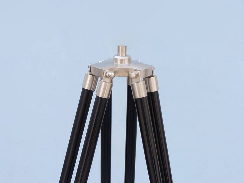 Floor Standing Brushed Nickel Anchormaster Telescope 65""