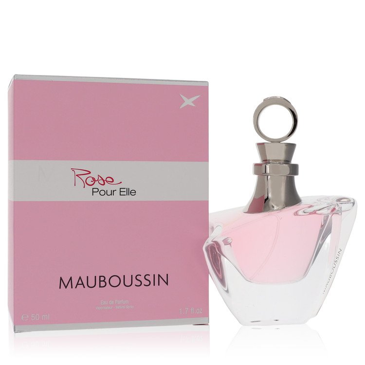 Mauboussin Rose Pour Elle by Mauboussin Eau De Parfum Spray 1.7 oz for Women - PhishStones Products