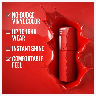 Maybelline Super Stay Vinyl Ink Liquid Lipstick 35 Cheeky 0.14 fl oz - New - PhishStones Products