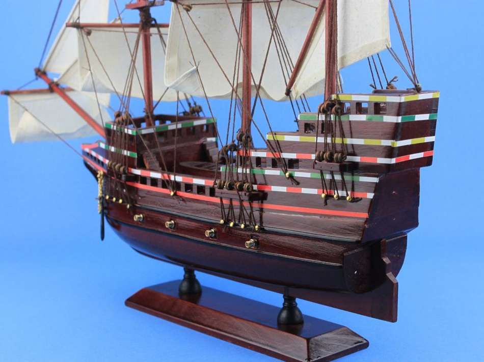 Wooden Mayflower Tall Model Ship 20""