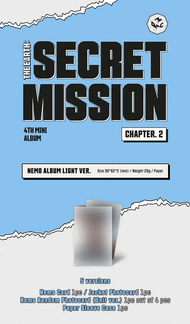 Mcnd 4th Mini Album - The Earth : Secret Mission Chapter.2 Nemo Album