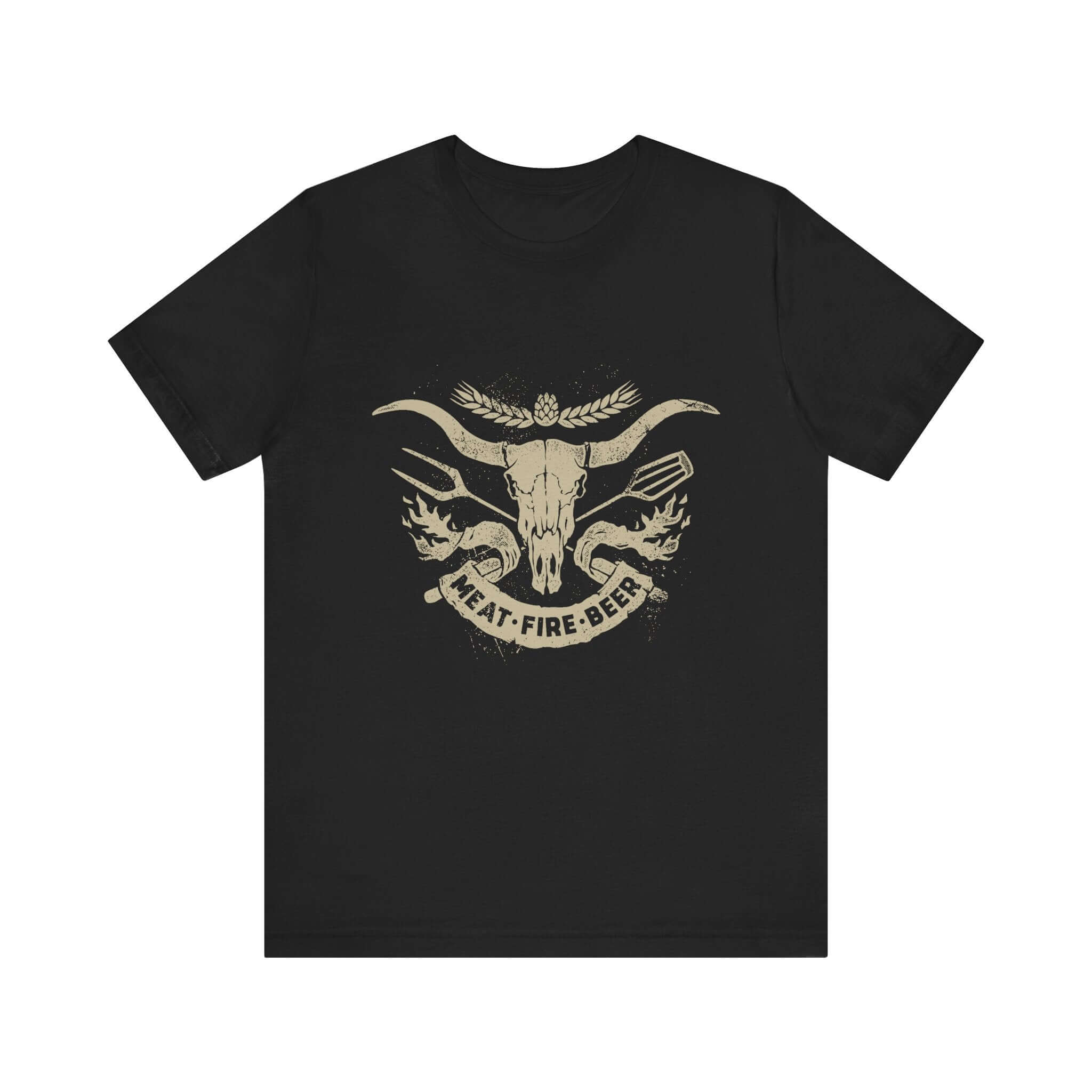 Meat Fire Beer BBQ T-Shirt