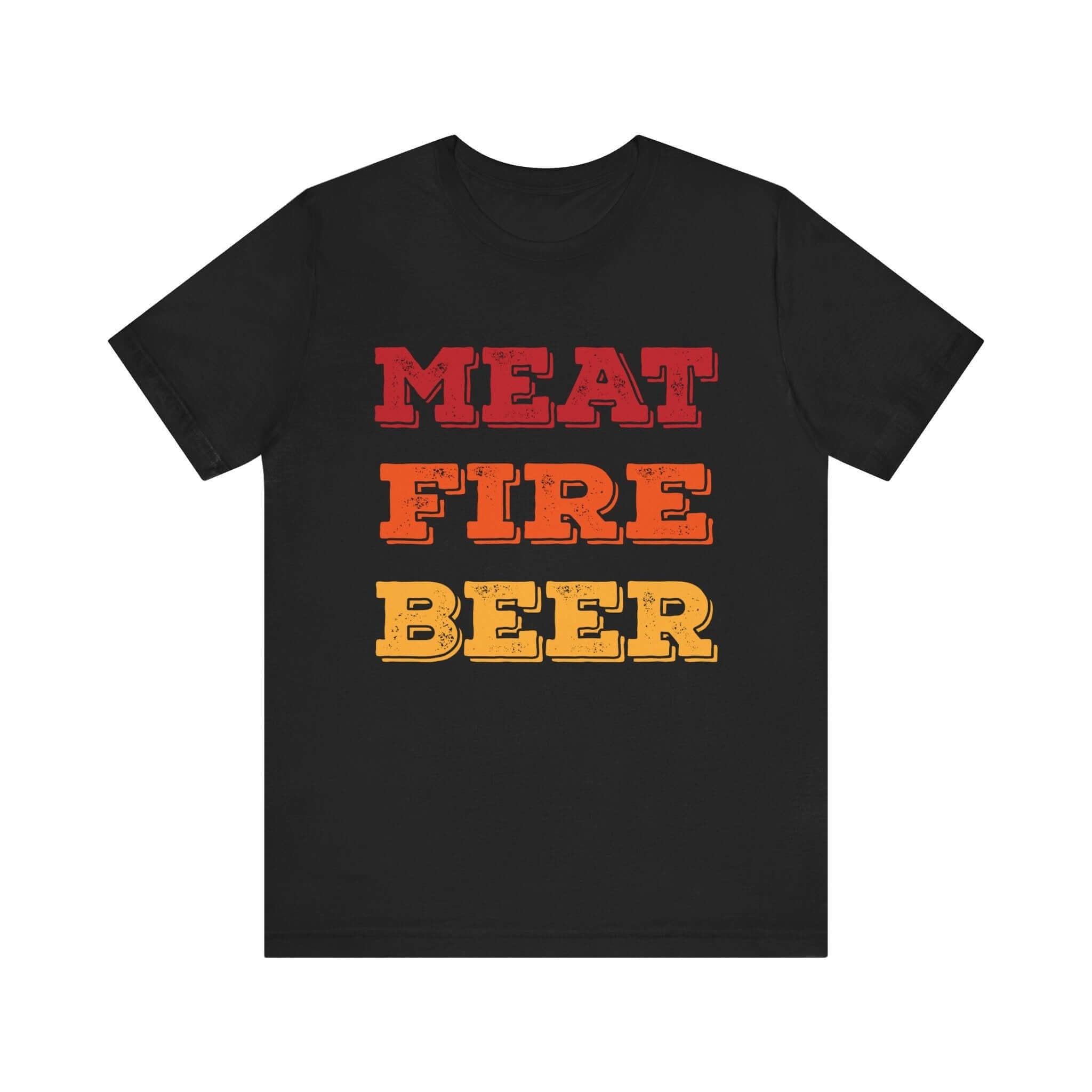 Meat Fire Beer BBQ T-Shirt