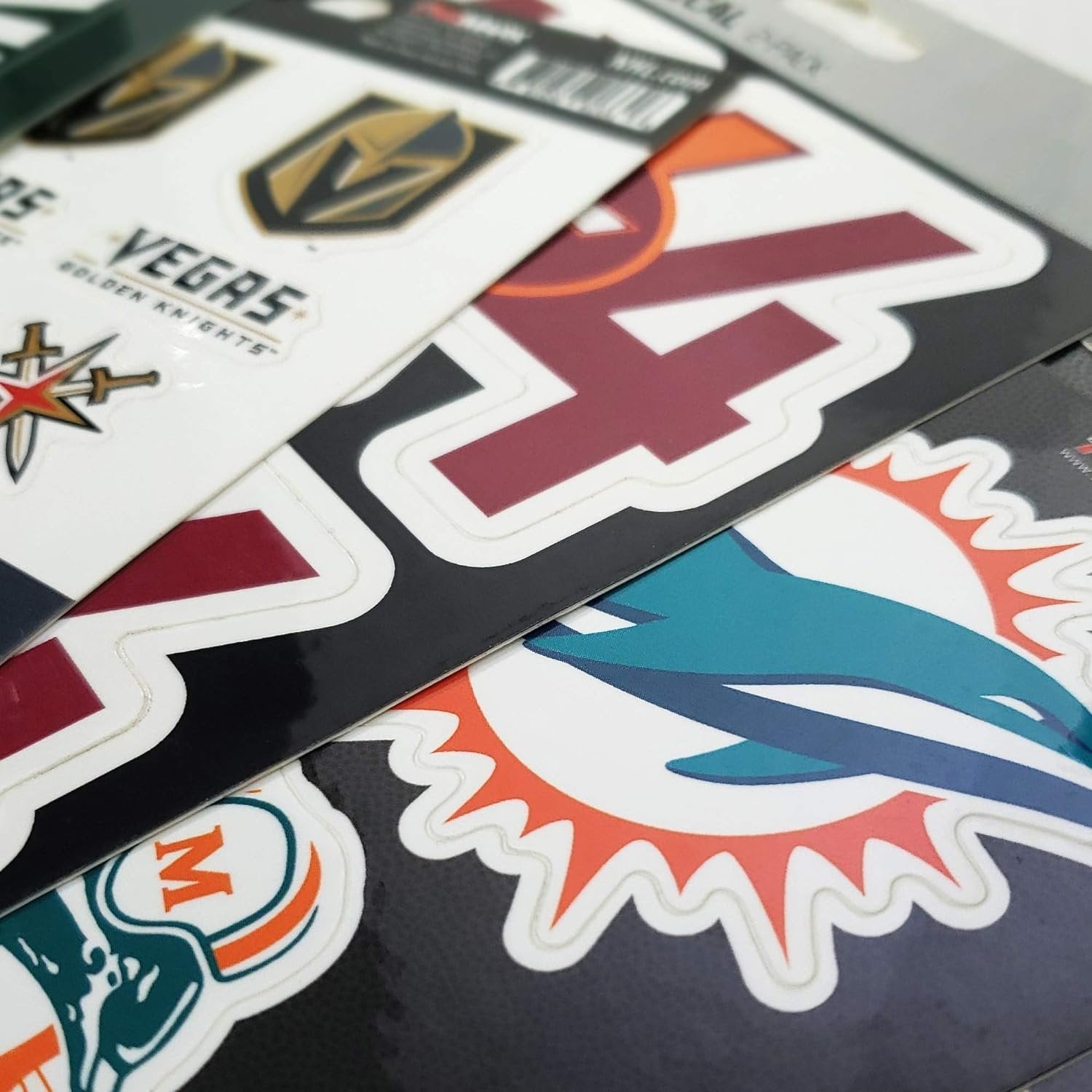 Los Angeles Chargers 6-Piece Decal Sticker Set, Vintage Retro Logo, 5x6 Inch Sheet, Gift for football fans for any hard surfaces around home, automotive, personal items