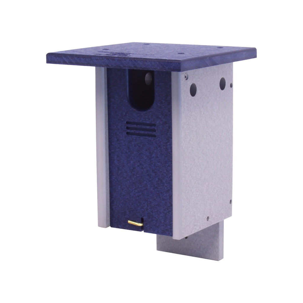 Bluebird House, Post Mount, Amish-Made with 100% Recycled Poly Lumber
