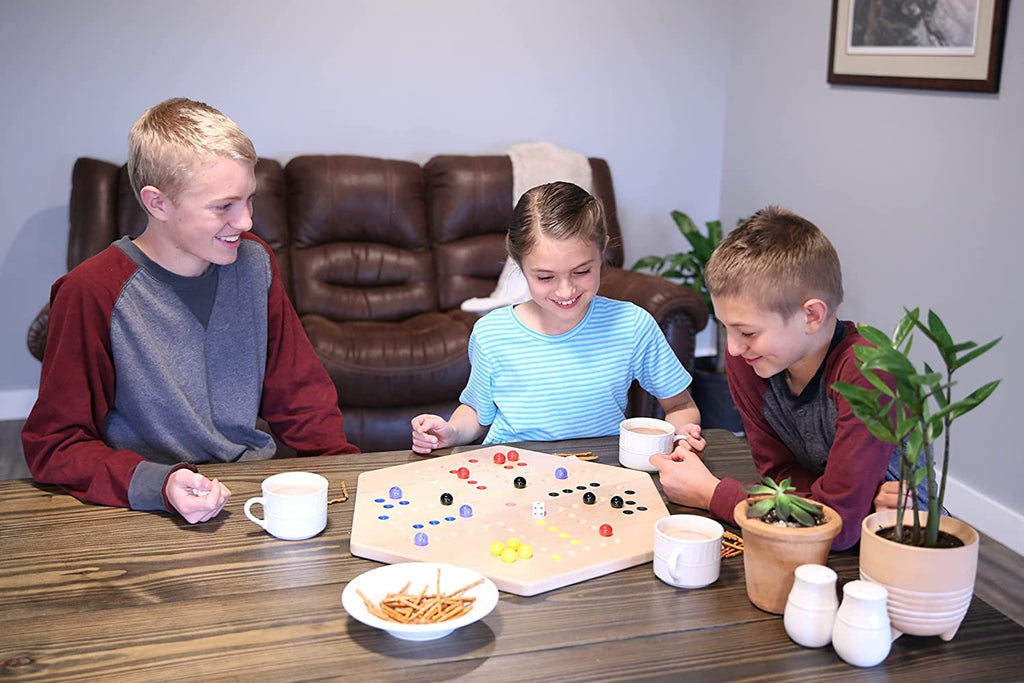 Aggravation Wahoo Marble Board Game, Double-Sided