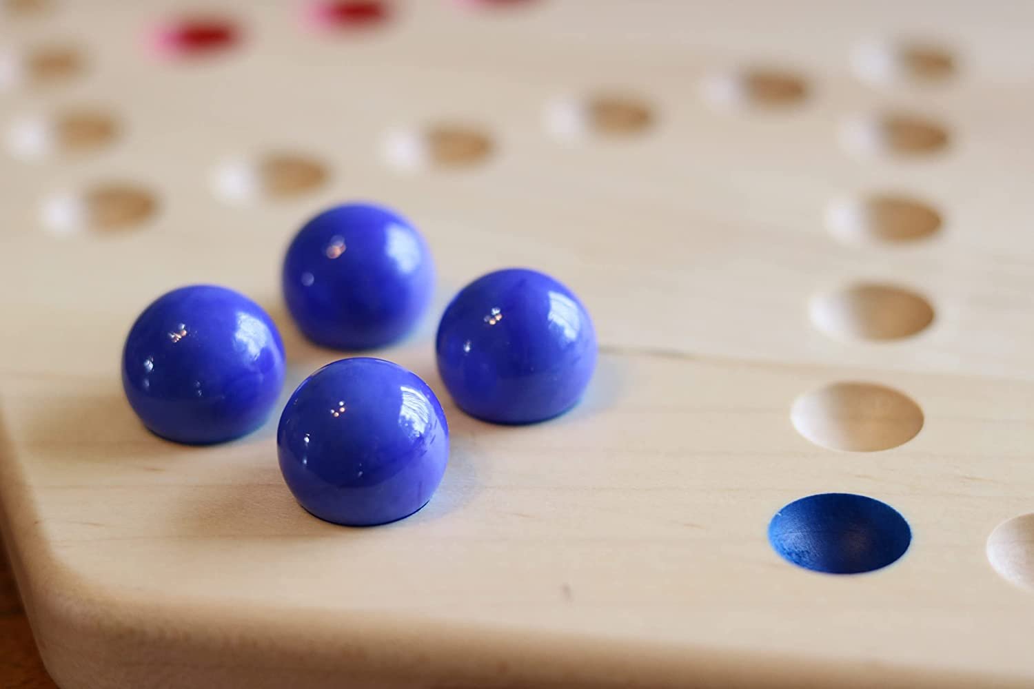 Aggravation Wahoo Marble Board Game, Double-Sided
