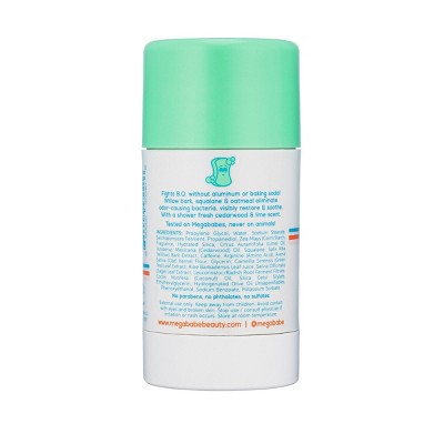 Megababe Soapy Pits Daily Solid Deodorant 2.6oz - New - PhishStones Products