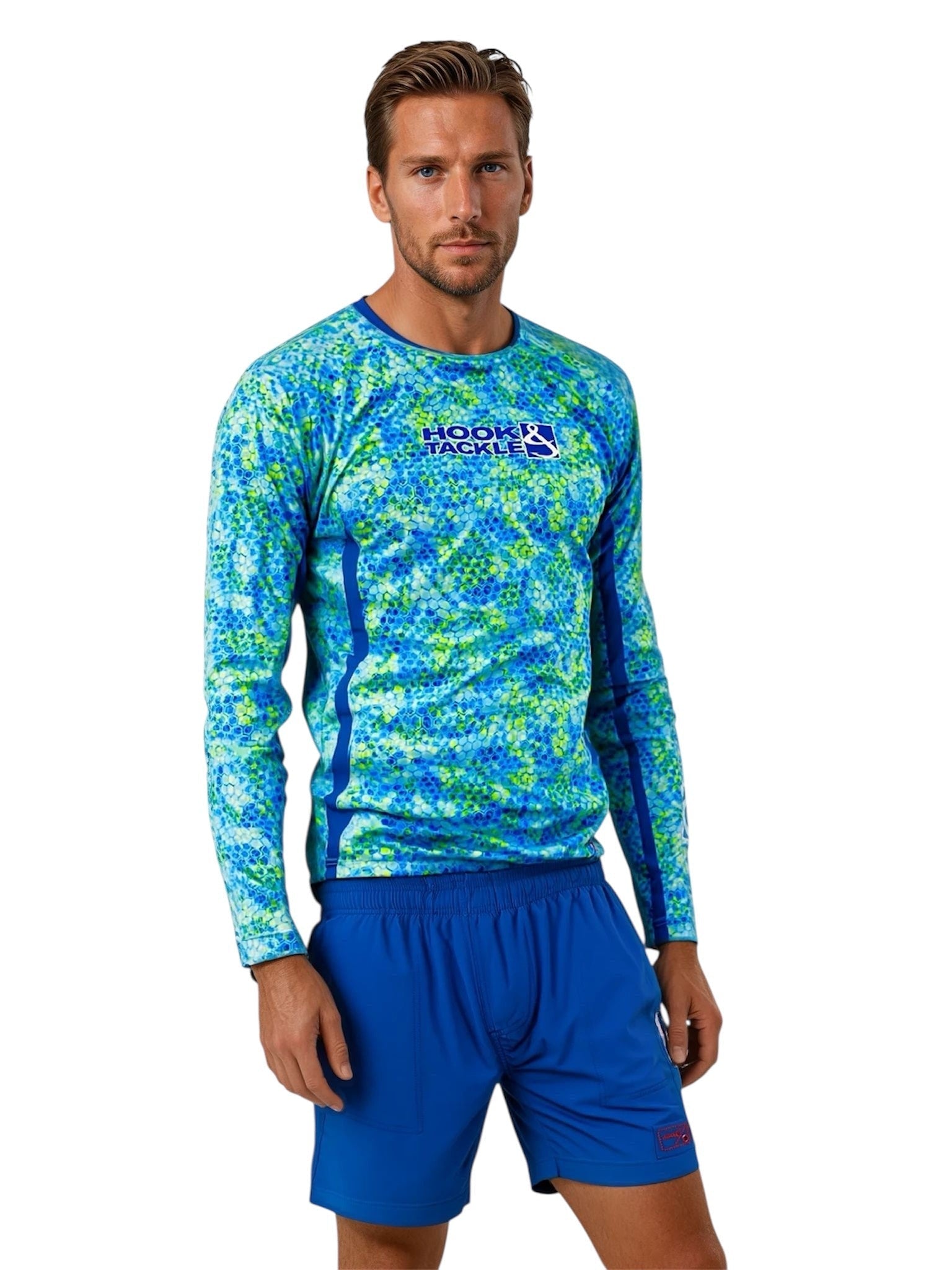 Men's Hexa Dreams L/S UV Fishing Shirt - PhishStones Products