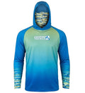Men's Mahi Camo UV Fishing Hoodie Gaiter - PhishStones Products