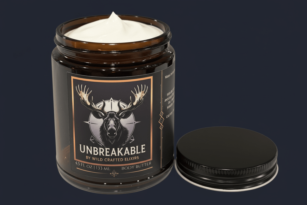 Unbreakable Body Butter (Unscented) – Men's Moisturizer for Dry & Sensitive Skin, 4.5 oz