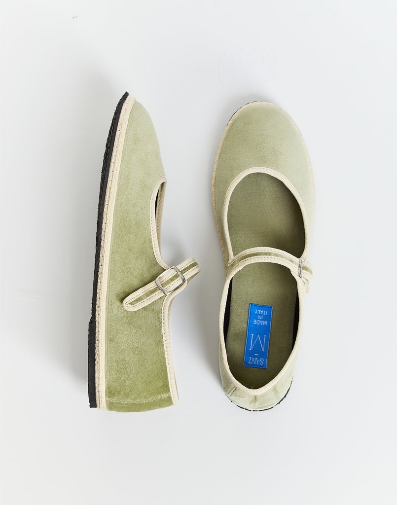 Mestiza x SantM Mary Jane Furlane Sage - PhishStones Products