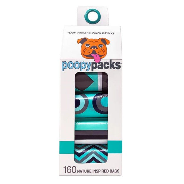 Metro Paws Dog Poopy Packs Multi, 8 rolls - PhishStones Products