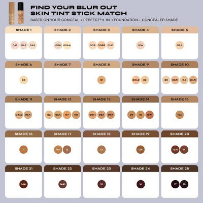 Milani Conceal + Perfect Blur Out Skin Tint 003 Light Neutral 0.28oz - New - PhishStones Products