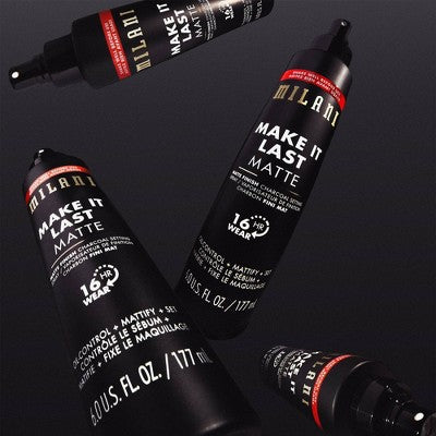 Milani Make It Last Matte Finish Charcoal Setting Spray 6 fl oz - New - PhishStones Products