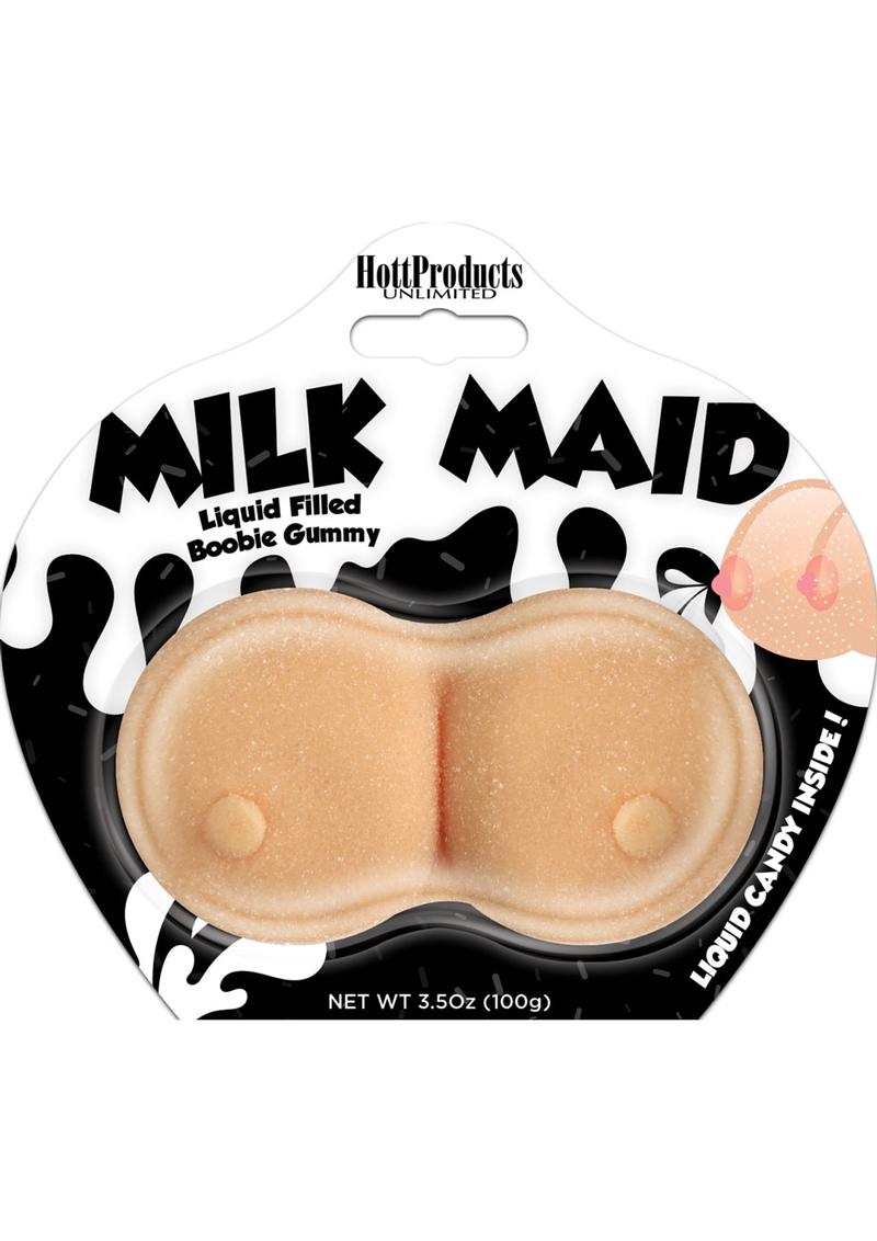 Milk Maid Liquid Candy Filled Gummy Boobie - PhishStones Products