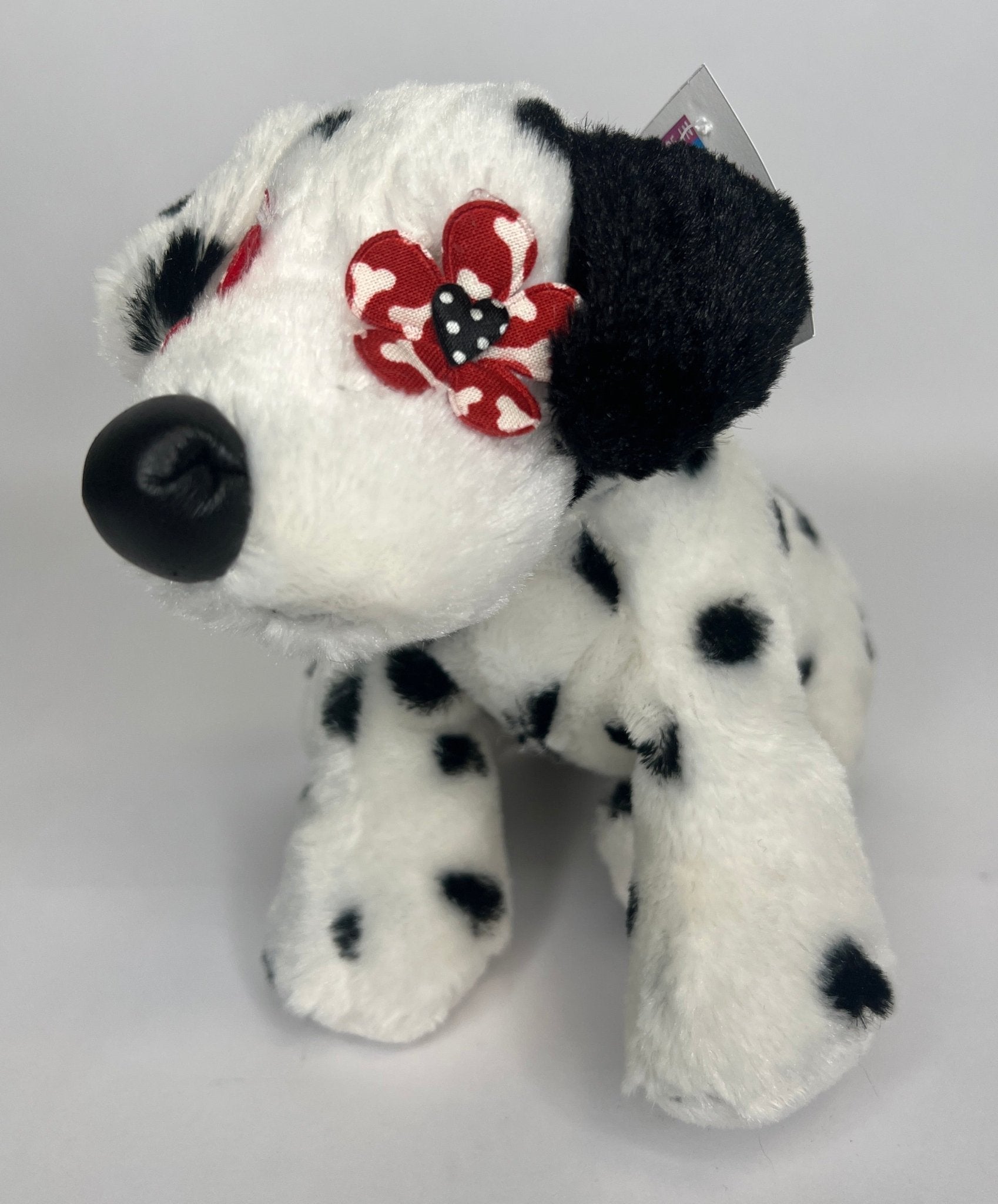 Mini Me Breed Dog Toy: Dalmatian, Squeak & NO Squeak