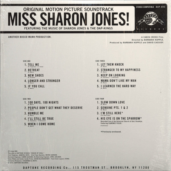 Miss Sharon Jones! (Original Motion Picture Soundtrack) | Mint (M) Mint (M) - PhishStones Products