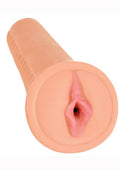 Mistress Emily Vibrating Bioskin Dual Density Stroker - Pussy