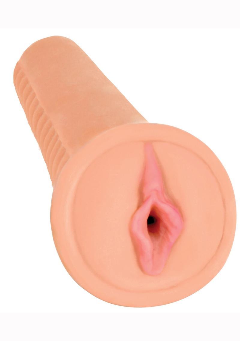 Mistress Emily Vibrating Bioskin Dual Density Stroker - Pussy