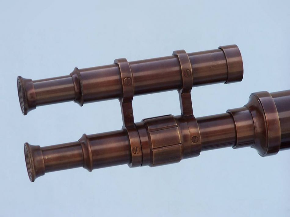 Floor Standing Bronzed Griffith Astro Telescope 50""